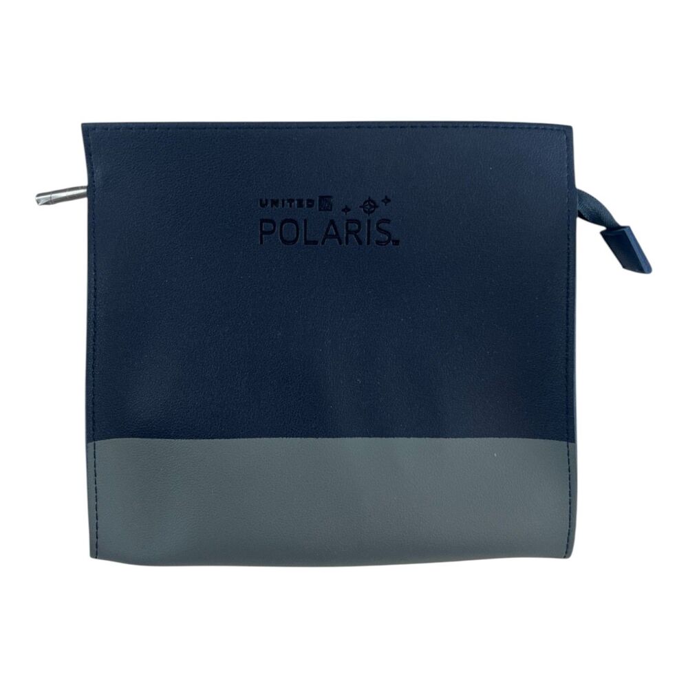 New United Airlines Polaris Amenity Kit Bag NWOT
